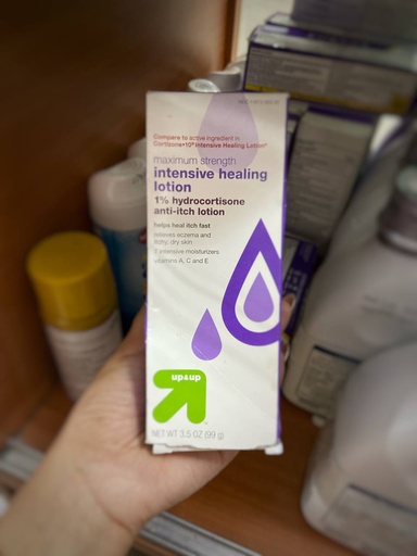 Crema curativa intensiva antipicazón con 1 % de hidrocortisona