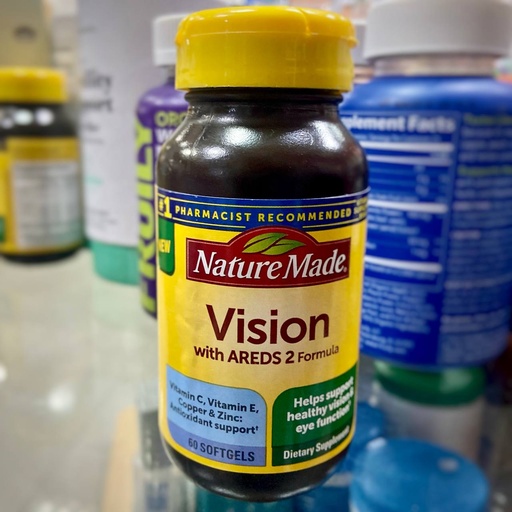 Nature Made Vision con fórmula AREDS 2, vitaminas para la visión