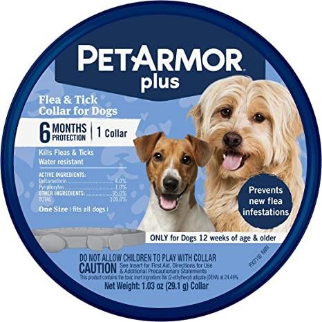 PetArmor Plus Flea and Tick Collar for Dogs