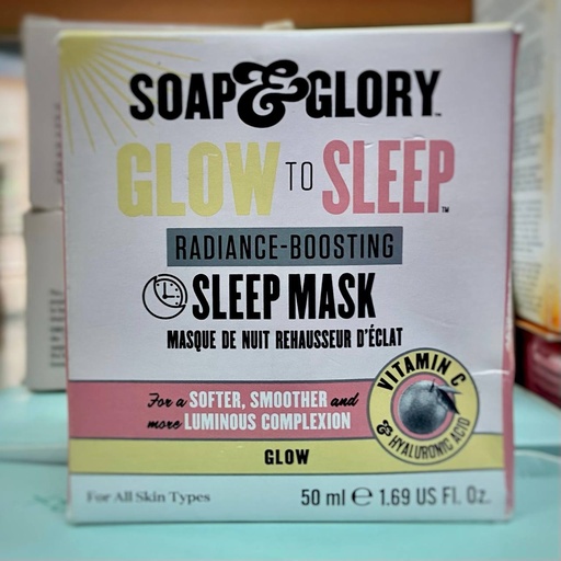 Soap & Glory Glow to Sleep Vitamin C Radiance-Boosting Sleep Mask