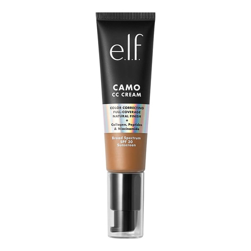 e.l.f. Camo CC Cream | Base de cobertura completa correctora de color con SPF 30