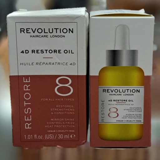 Revolution 4D restore oil